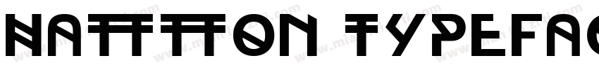 Hatton Typeface Regular字体转换